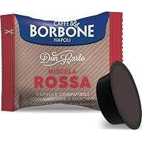 Caffè Borbone Don Carlo, Miscela Rossa - 100 Capsule - Compatibili con le Macchine