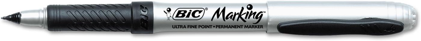BIC BICGPMU11BK Ultra Fine Point Permanent Marker