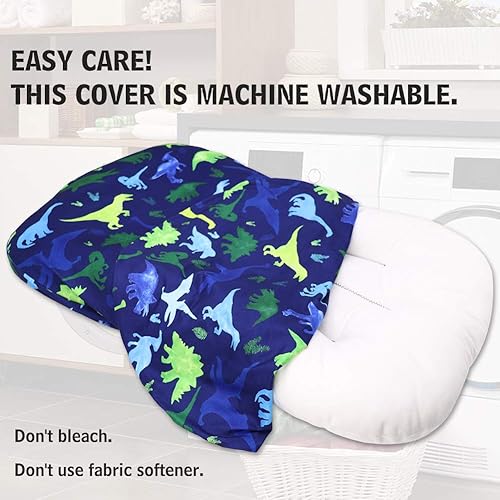 Miniatura 7 de TANOFAR Funda para tumbona de bebé, funda para tumbona recién nacida, funda extraíble para nido, suave y cómoda, lavable a máquina, dinosaurios