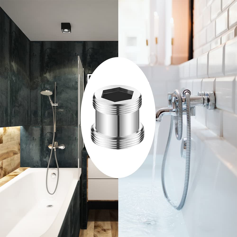 Adaptateur De Robinet En Laiton Chromé M22 Vers M22 - Hauteur 23 Mm - Pour Purificateur, Filtre Ou Aérateur