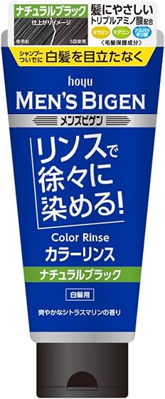 ホーユー メンズビゲン カラーリンス ナチュラルブラックの商品画像