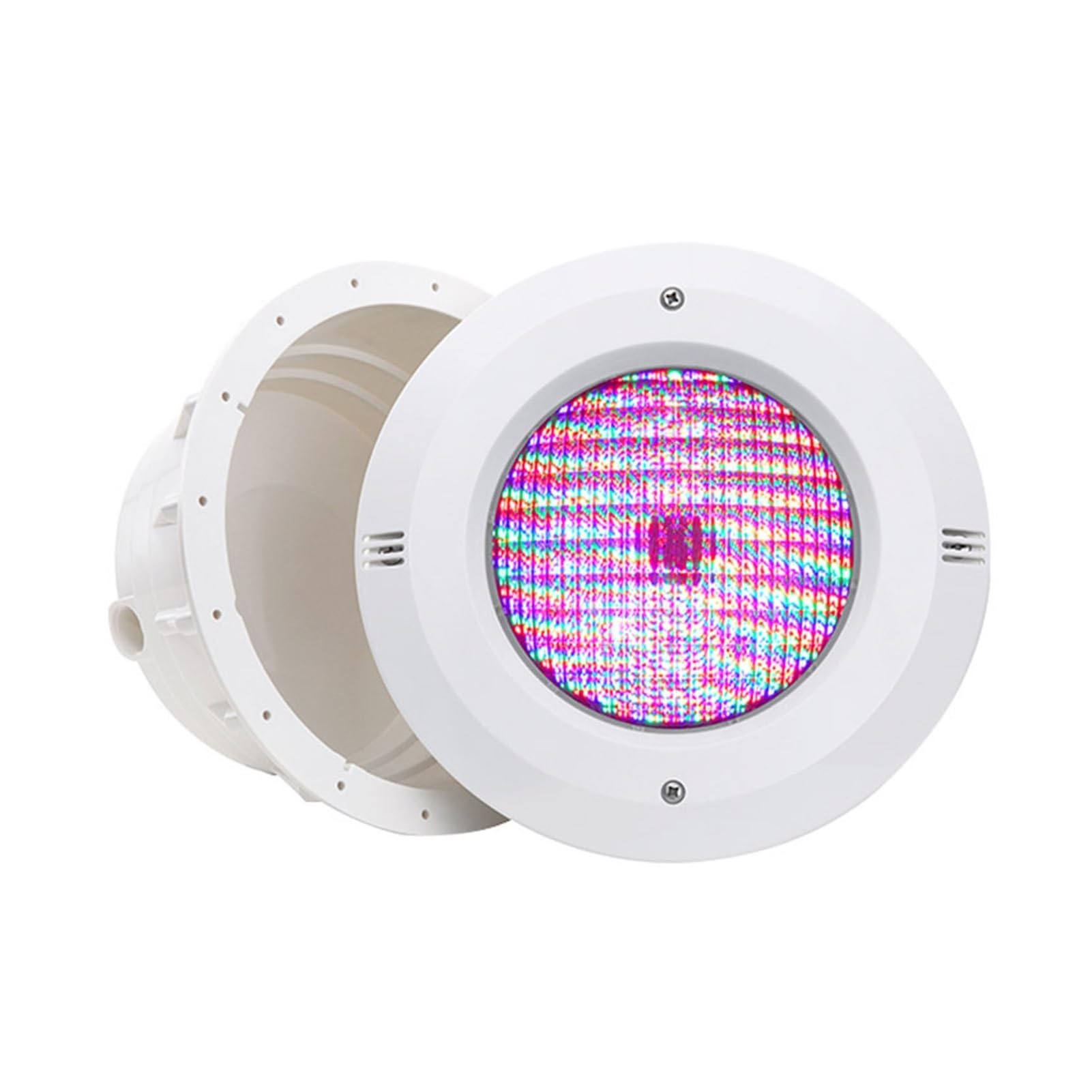 Luce for Piscina SMD 2835 IP68 6-24W Par56 Alloggiamento LED Luci subacquee for Nuoto 12V Luce Paesaggio (White Light,9w)