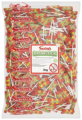 Swizzels Drumstick Lollies Sweets Bag Lolly Pops (2 x 3KG Bag)