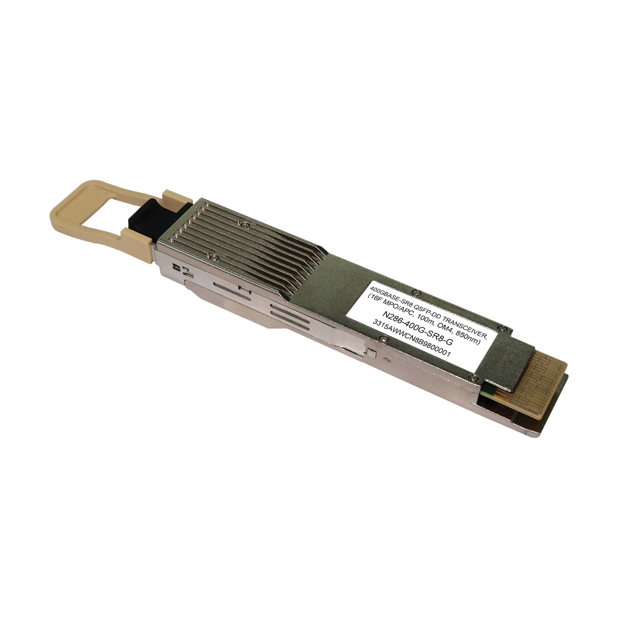 Tripp Lite Eaton Series 400GBase-SR8 QSFP-DD Transceiver Module, MPO/APC Multimode Fiber MMF, 400 Gbps, 850 nm, 328 Feet / 100 Meter Length, 3-Year Warranty (N286-400G-SR8-G)-image-6