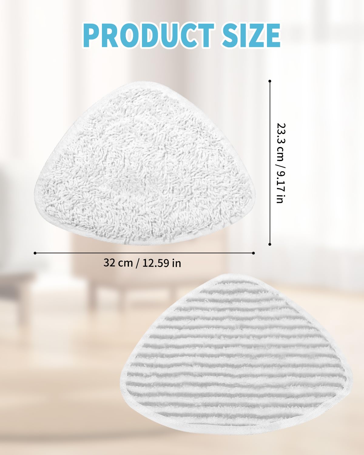 5x Stoomreiniger doeken geschikt voor: Vileda Steam Mop, Vileda Steam Mop Plus