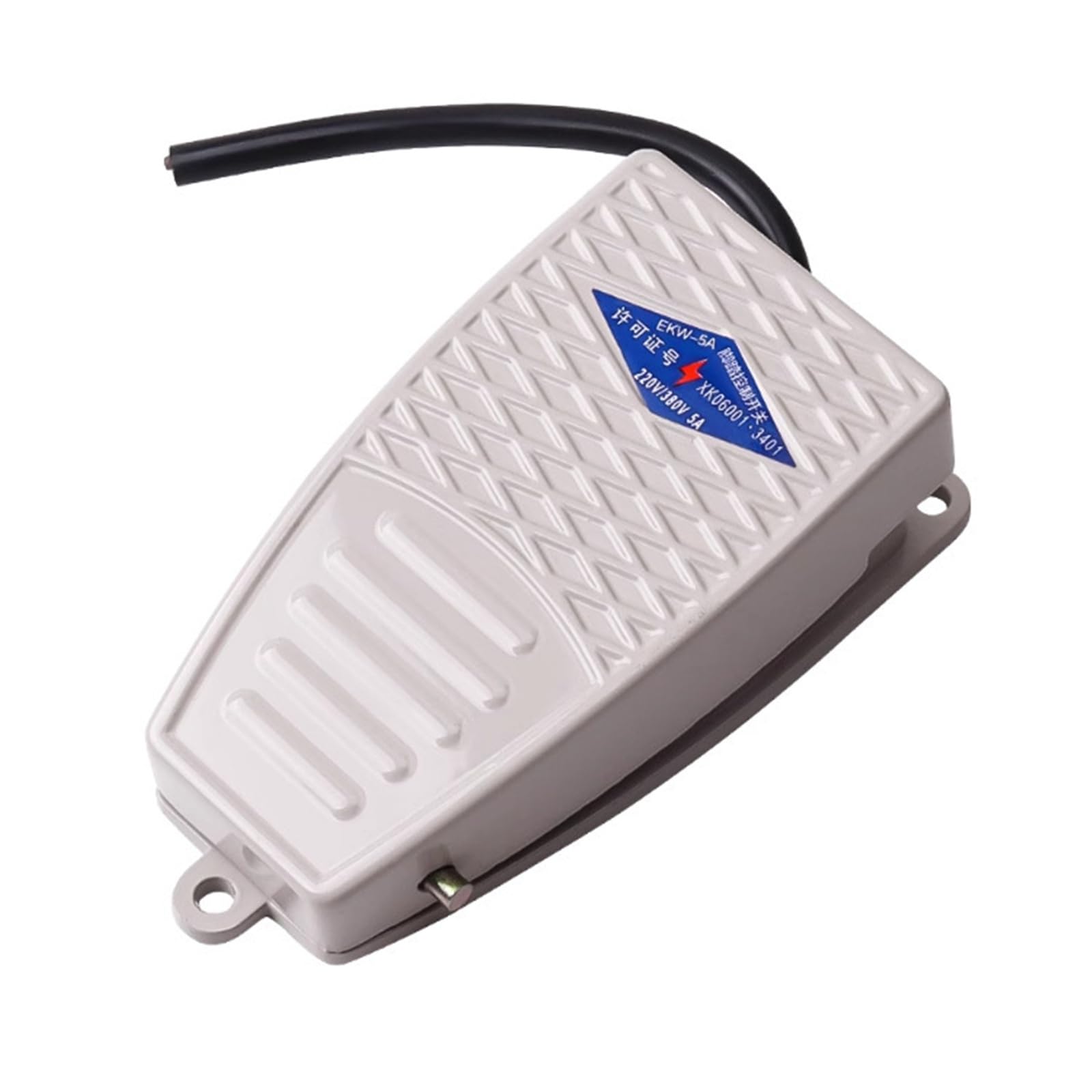 Interruptor de pie de carcasa de aluminio para evitar fallos a 220v 4