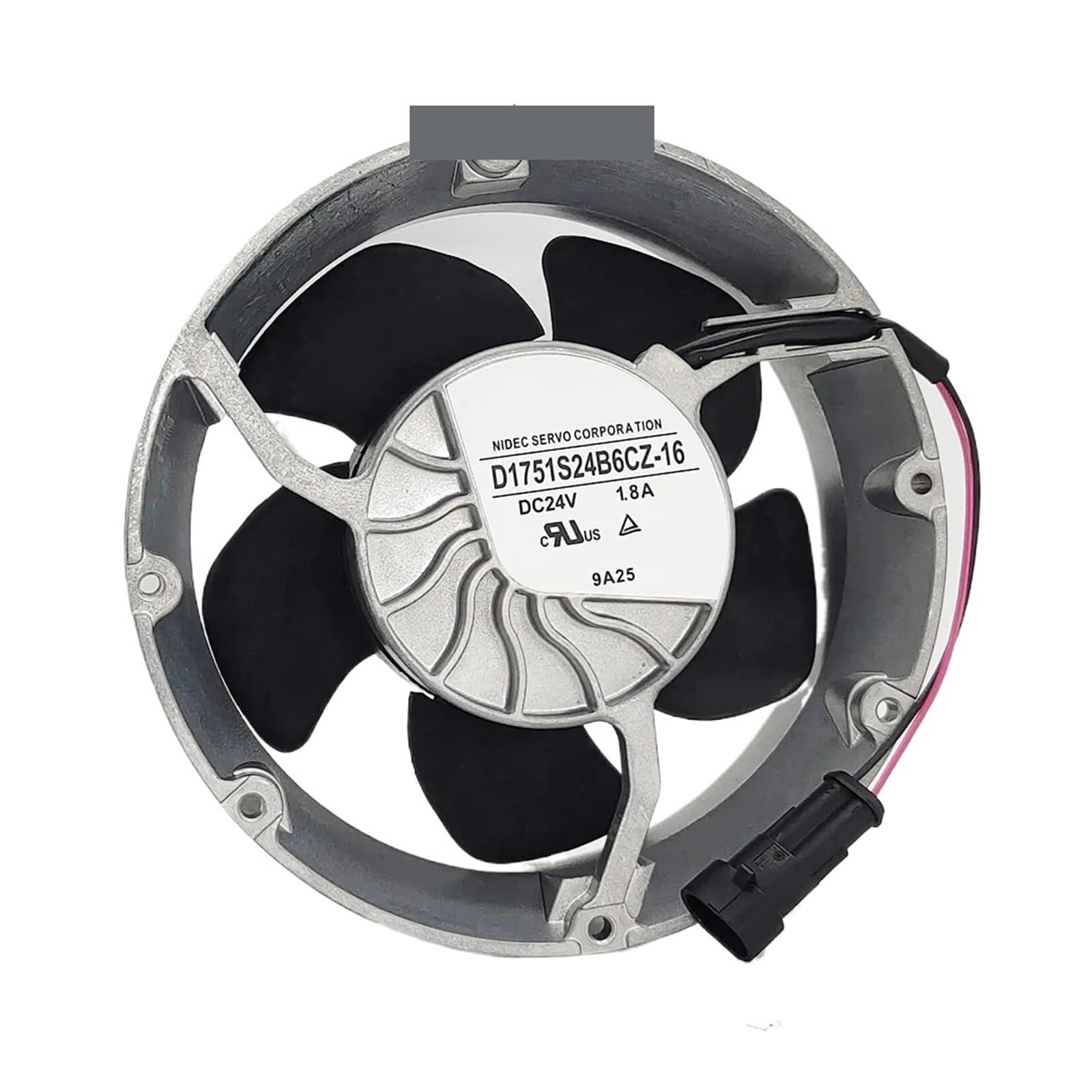Radiateur à Flux Axial D1751S24B6CZ-16 ventilateur 24VDC 1.8A de 172x51mm pour armoire électrique