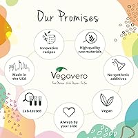 Vista 6 de Vegavero Raíz de Kudzu 12.000 mg de raíz de Kuzu Sin OMG y vegana Apoya la menopausia con extracto de avena + vitamina C 90 cápsulas