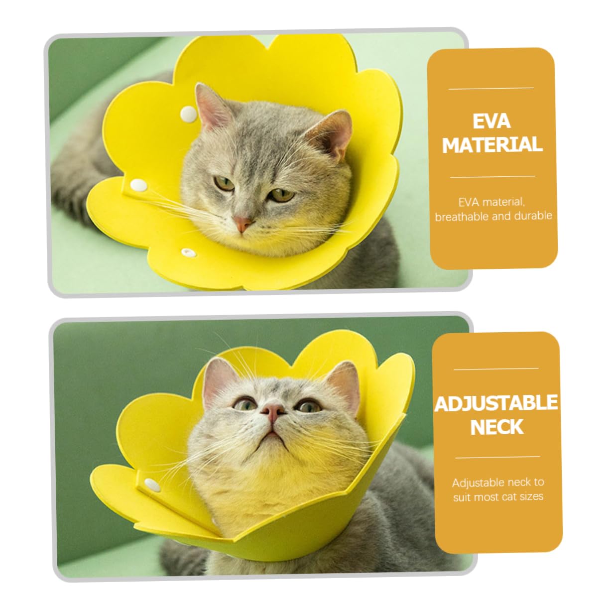 SUPVOX 10pezzi Collare Protettivo Per Gatti Da Collare Anti-leccamento Per Materiale Traspirante e Morbido e Cute Per e Discomfort Dopo