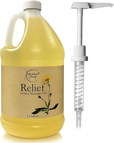 Miniatura 8 de Aceite de masaje de árnica para terapia de masaje y uso doméstico, ideal para drenaje linfático, músculos doloridos y alivio natural del dolor en