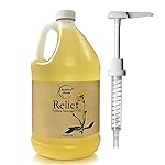 Relief Arnica Massage Oil for Massage Therapy | for Sports & Athletic | All Natural Arnica Montana for Sore Muscle Relief | Sweet Almond, Jojoba, Grapeseed & Essential Oils | 1 Gallon