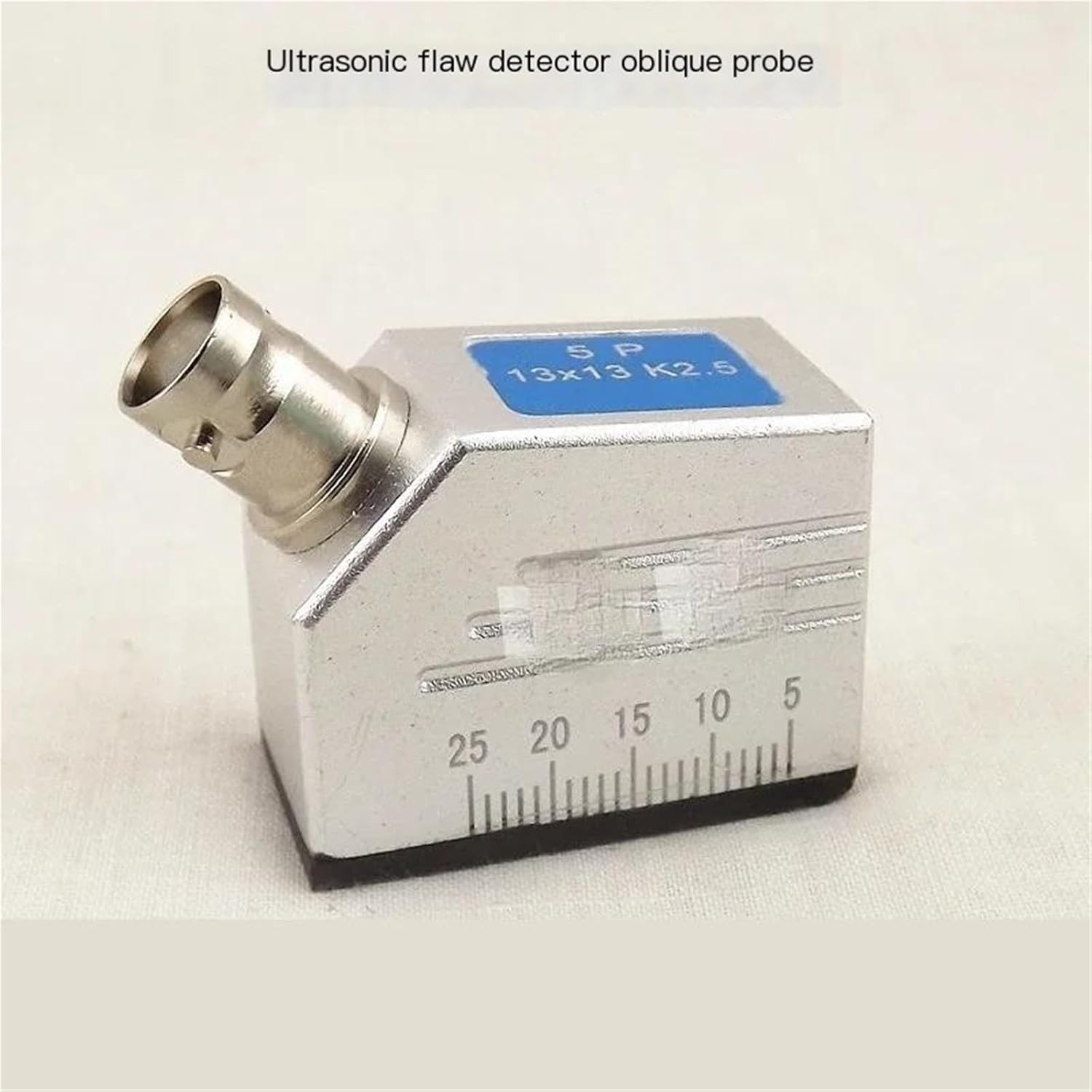 2.5P13X13K2 Ultrasonic Angle Probe Steel Pipe Weld Steel Structure UT Transverse Wave Non-Destructive Testing 5MHz(2.5P13x13K2)