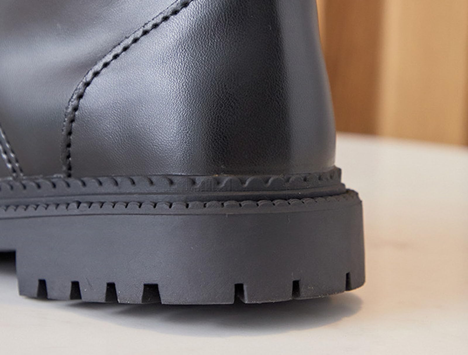 Generico Stivali Bambina 35 Alti,Stivali Invernali da Bambina A metà Polpaccio Caldi con Fodera Sintetica per Bambini Piccoli Scarpe Casual Antiscivolo