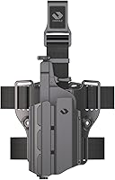 Vista 28 de Orpaz T40 - Funda ajustable y modular S&W M&P compatible con OWB S&W M&P 2.0 soporte de 0.354 in con luz/láser/vista/óptica, asegurará tu pistola