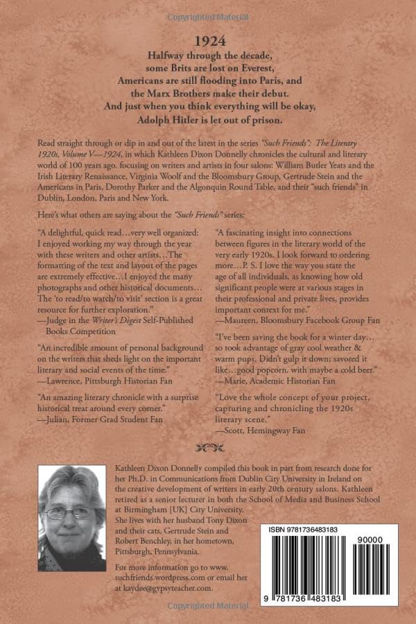 "Such Friends": The Literary 1920s, Vol. V--1924 - Image 2