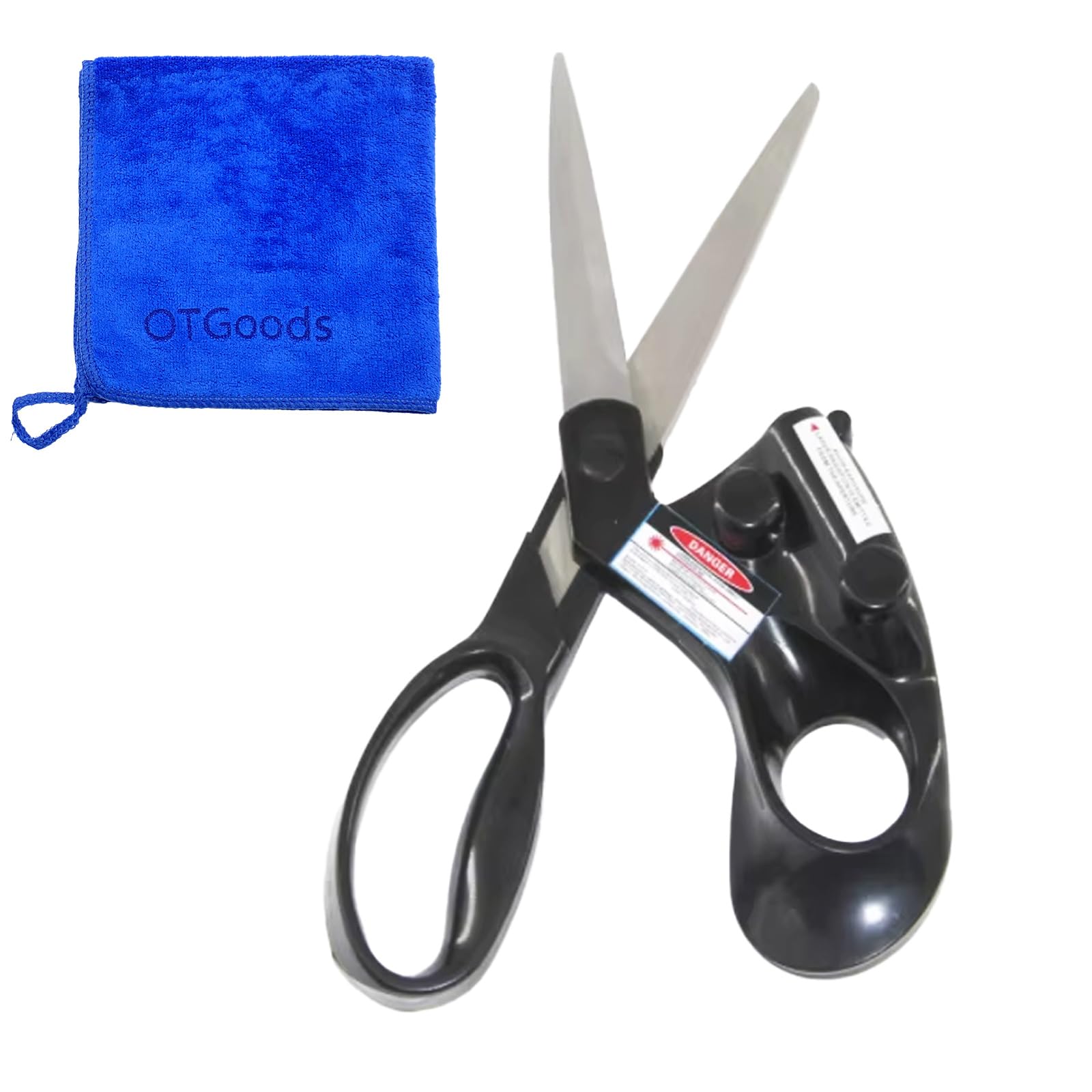 切れ味のいいハサミです！ Amazon | ポインターガイド付き ハサミ まっすぐ切れる 便利