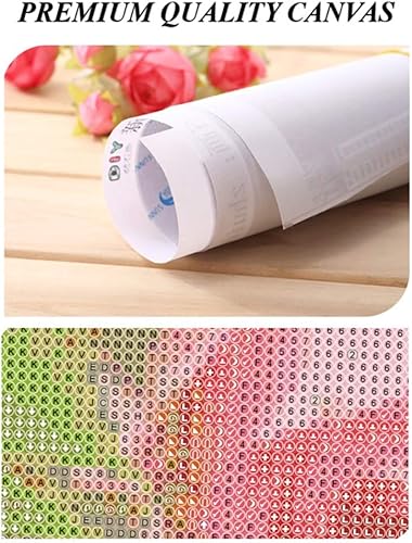 Miniatura 10 de YIMORE Kits de pintura de diamantes 5D para bricolaje Alicia I en el país de las maravillas de 14 x 20 pulgadas para adultos y niños, bordado de