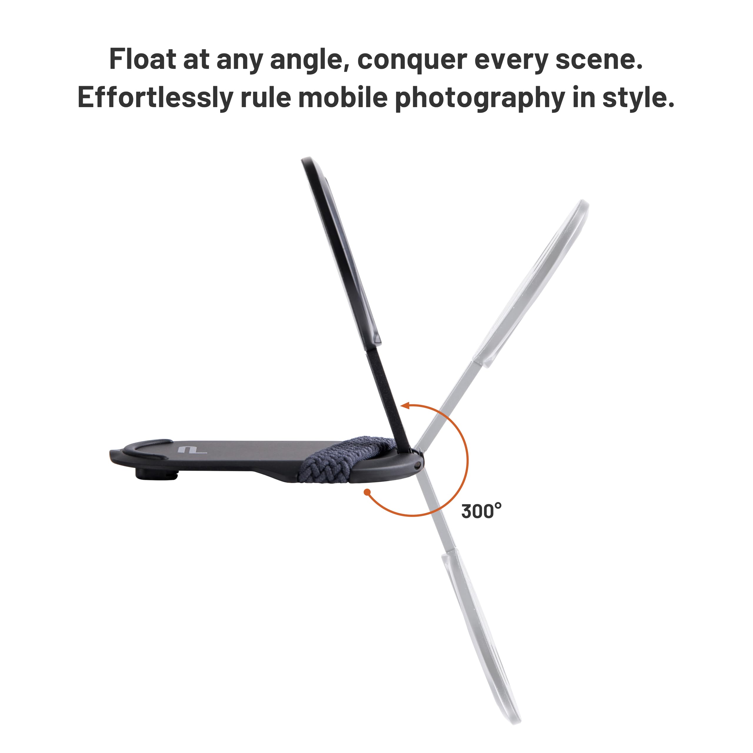 PGYTECH MagFlex - Supporto magnetico per telefono da scrivania, forti magneti e regolazione dell'angolo e MagSafe, compatibile con telefoni Magsafe e custodia per telefono iPhone 15/14/13/12, grigio