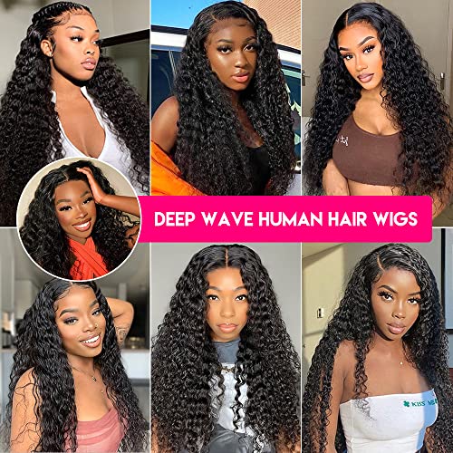 FIRIEYA Human Hair Lace Wigs for Black Women