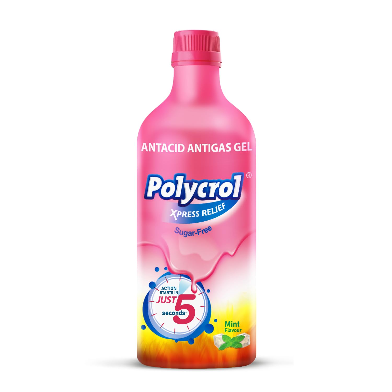 Polycrol Xpress Relief Mint Flavour - Bottle of 450 ml Gel-picture-32