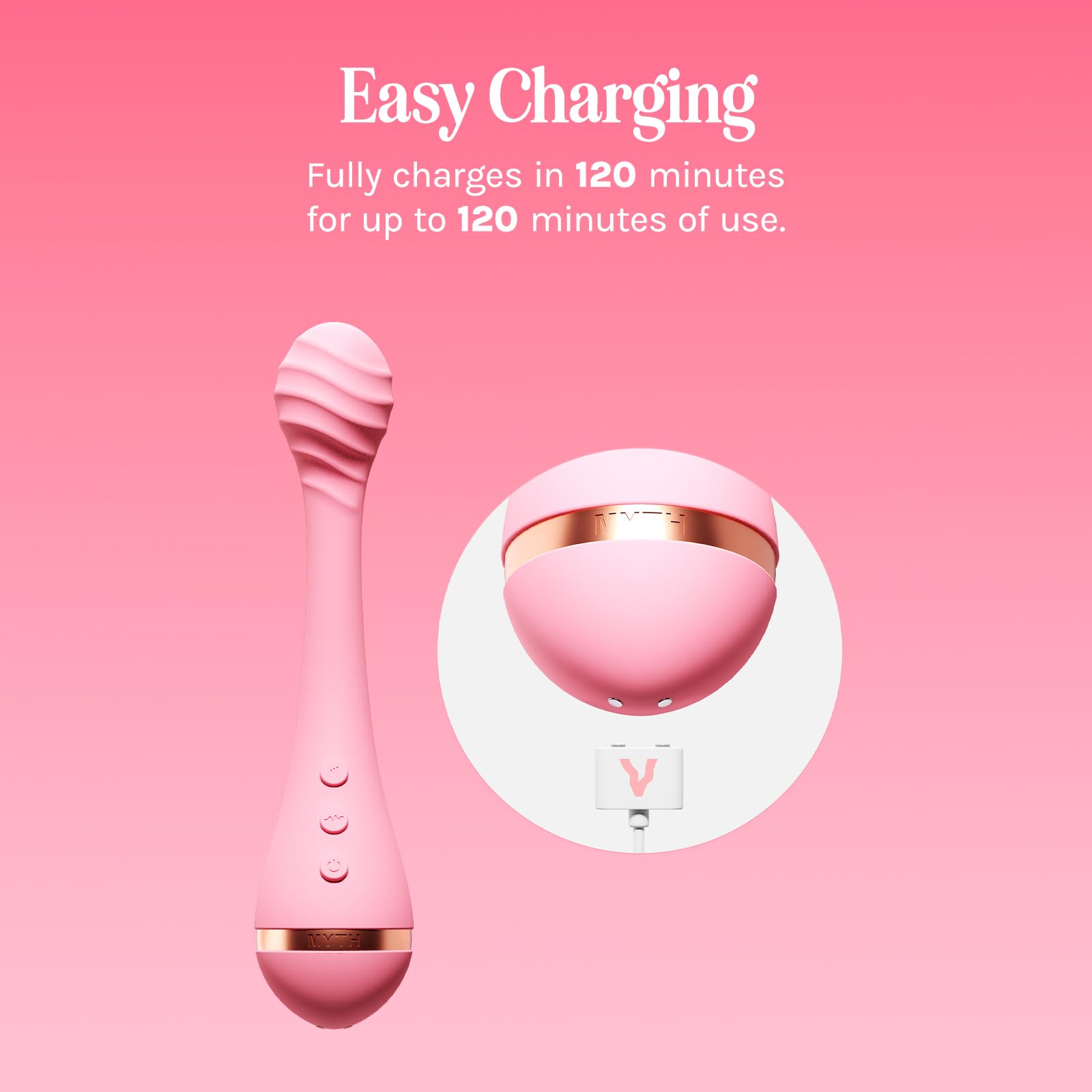 VUSH 'Myth' Vibratori a punto G; Giocattoli sessuali con dildo vibranti premium per ogni corpo e ogni