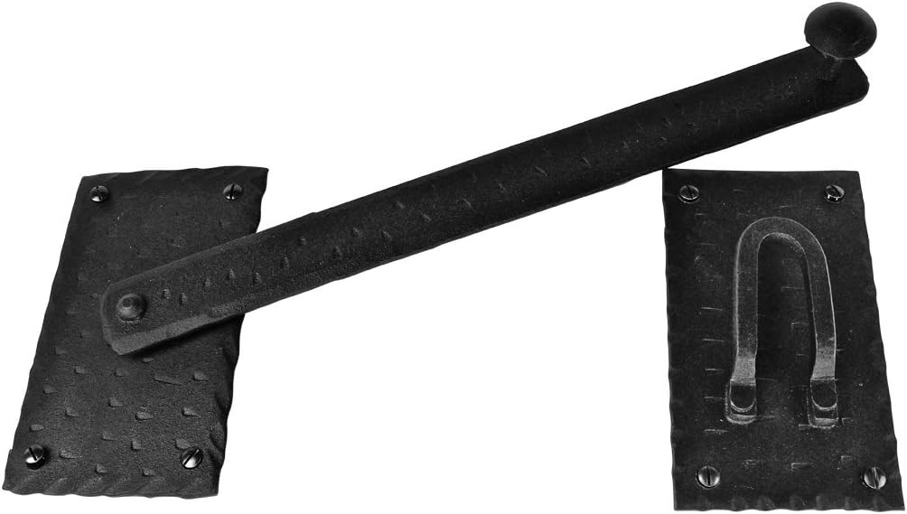 Black Iron Antique Flip Latch for Gates and Doors