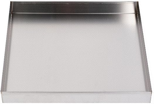 304 Stainless Steel Water Tray, Square Universal drip pan, Rust-Proof, Suitable for Collecting Water, Oil, AC Condenser50x50cm/20x20in