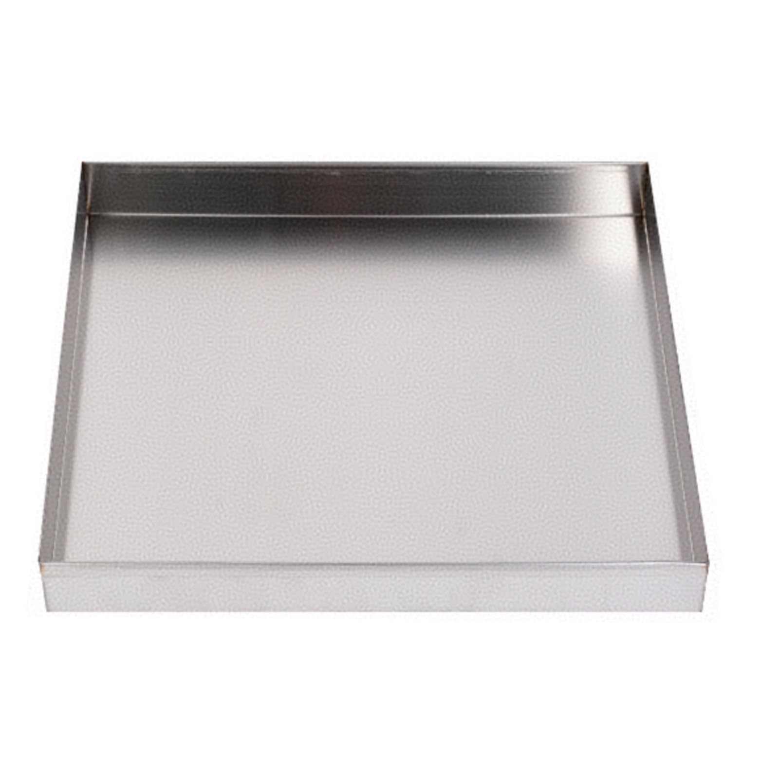 Bandeja de agua universal de acero inoxidable 304, resistente al óxido, 80 x 80 cm, ideal para recoger agua, aceite y condensado de aire acondicionado