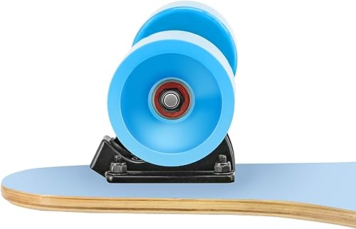 Miniatura 7 de Longboard - Patineta de 44 pulgadas, 8 capas de arce canadiense para jóvenes principiantes