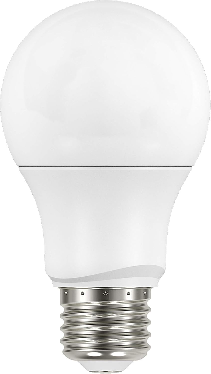 Satco 4PK 9.5w 120v A19 LED E26 Medium Base 800Lumens 2700k