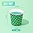600 Pack 3 oz Paper Cups for Bathroom, Small Mouthwash Cups, Disposable Mini Bathroom Cups, Cold Beverage Drinking Cup for Water Coolers, Party, Home and Office(Dots)