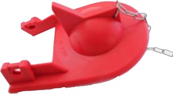 2 Inch Kohler Sharkfin Toilet Flapper with 2.25 Inch Wingspan Replacement by NuFlush