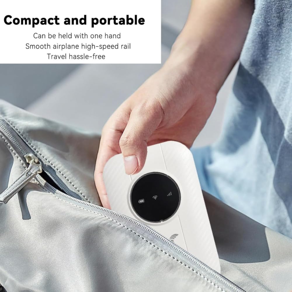 5g Vitesse Internet Satellite Illimité, WiFi Satellite Portable, WiFi Portable, Routeur De Poche pour Voyage