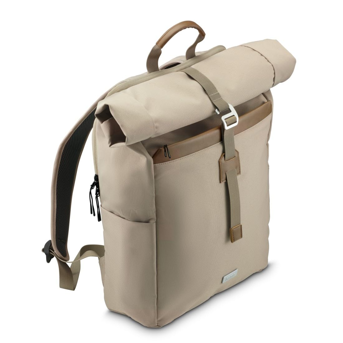 Hama Laptop Backpack 16.2 Inch (Laptop Bag, Tablet 12.9 Inches, 29 L, Functional, Roomy, Large, Multiple Compartments) Beige, Beige, 26 l, Business