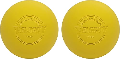 Miniatura 20 de Pelotas de lacrosse Velocity - 1, 2, 3, 6, 12, 18, 24, 36, 60 y 120 paquetes - para práctica, tamaño oficial aprobado por la NFHS y la universidad