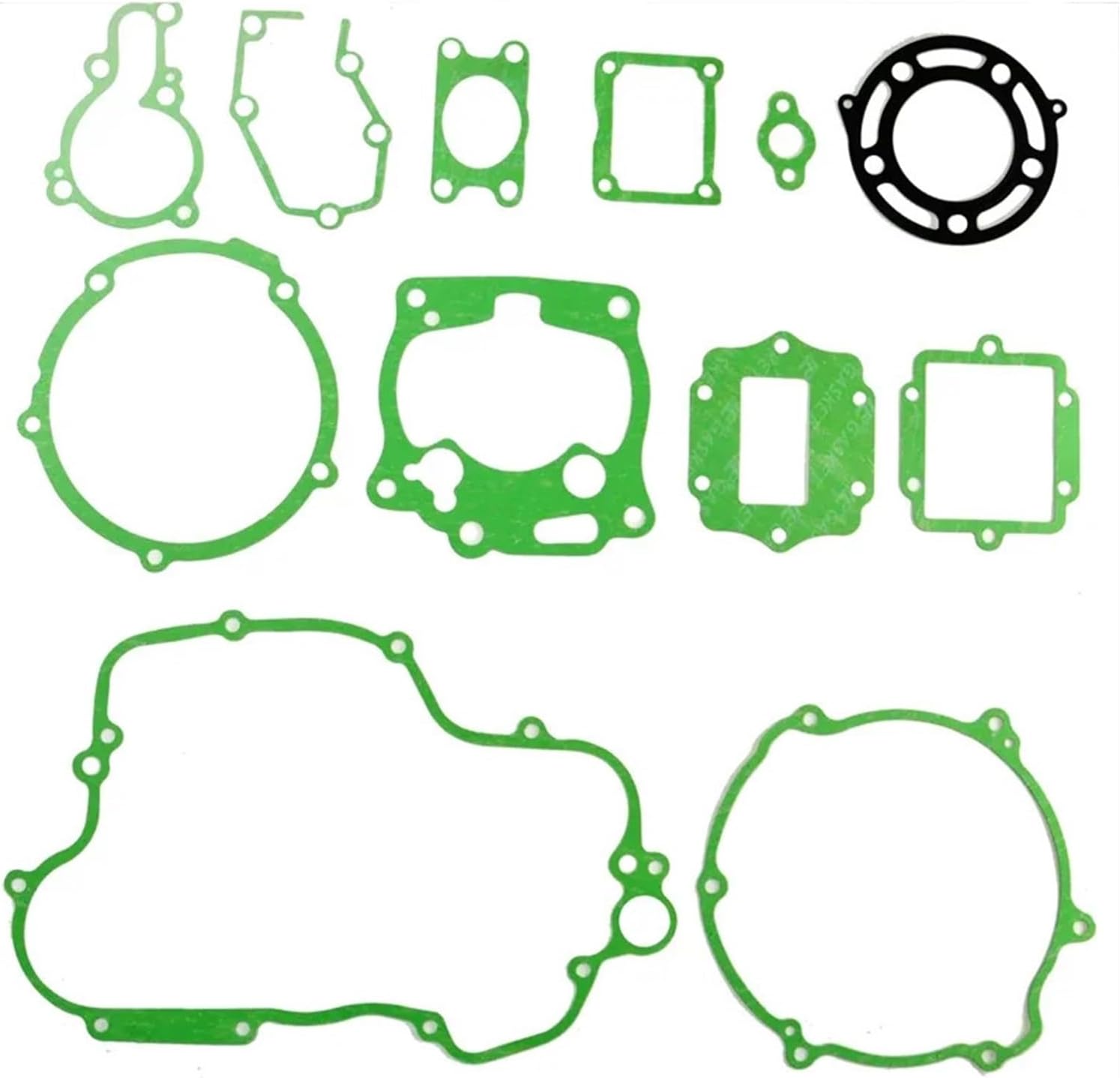 オートバイエンジンクランクケースカバーシリンダーガスケットキット