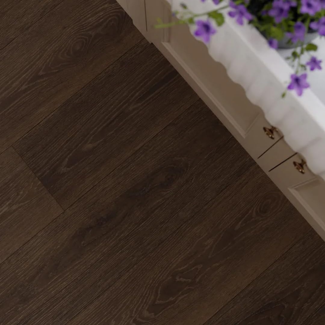 Flooret 12” Cut Sample Luxury Vinyl Plank Flooring | DIY Click Installation, 40 Mil Wear Layer, Waterproof and Scratch Resistant LVP | Arbor Signature Microbevel
