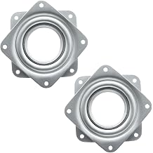 3 Inch Lazy Susan Turntable Bearing, 2 Pack | Heavy Duty, 200 LBS Steel Ball Bearing, Rotating Plate, For Cabinet, Shelf, DIY