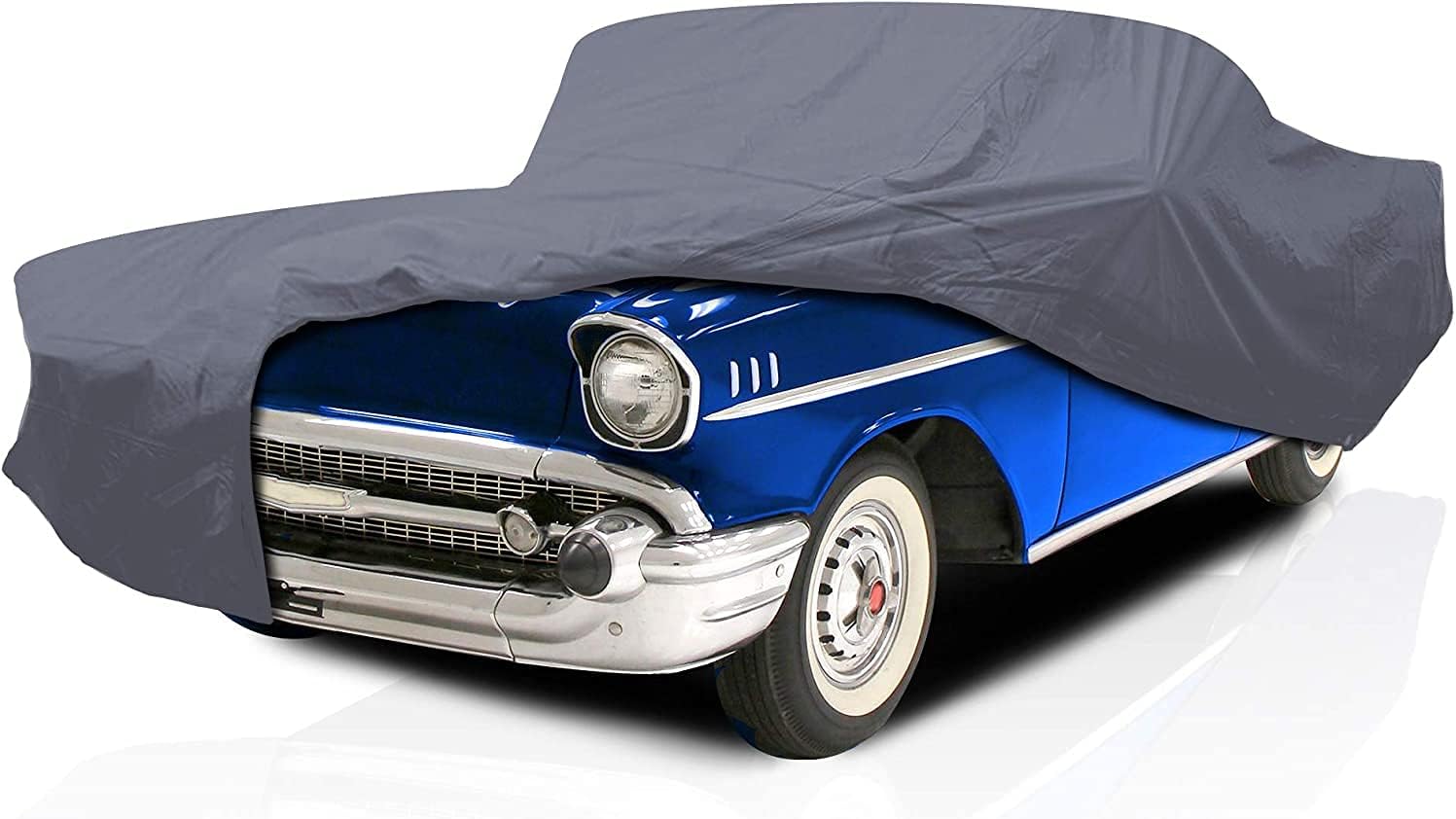 Supreme Full Car Cover – for Pontiac GTO 1964-1972 Convertible 2-Door Semi Custom Fit Waterproof Full Coverage All Weather Windproof Dust Proof Indoor Outdoor Automobile