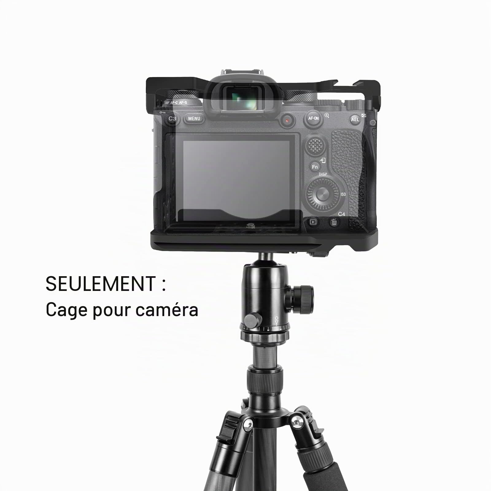 Sony A7II A9 A7III A7M3 A7RIII A73 A7R3 Cage Caméra Rig Chaussure Froide