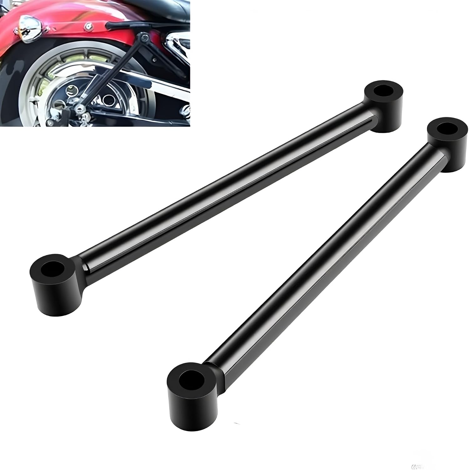 4" Lowering Kit Rigid Rear Hardtail Struts Fit For Harley Sportster XL883 1200, WIDE GLIDE, SUPER GLIDE