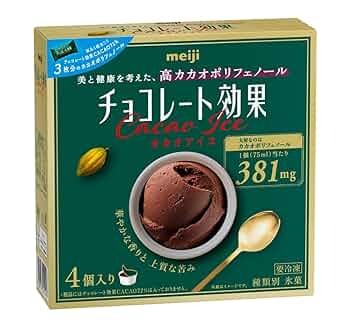 meiji チョコレート効果 72% 45枚入り Amazon.co.jp: [冷凍] 明治 チョコレート効果 カカオアイス