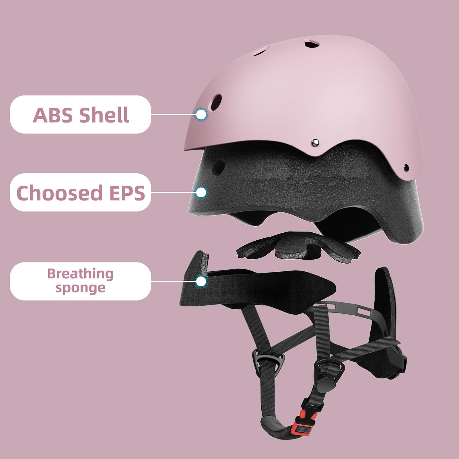 Amazon.com : Glaf Toddler Helmet for 2-8 Years Kids Bike Helmets Baby Girls Boys Multi-Sport Adjustable Skateboard Bicycle Helmet Lightweight 4 Sizes for Toddlers (Baby Pink, Small: 20.08"-21.26" / 51cm-54cm) : Sports Amazon.com : Glaf Toddler Helmet for 2-8 Years Kids Bike Helmets Baby Girls Boys Multi-Sport Adjustable Skateboard Bicycle Helmet Lightweight 4 Sizes for Toddlers (Baby Pink, Small: 20.08"-21.26" / 51cm-54cm) : Sports