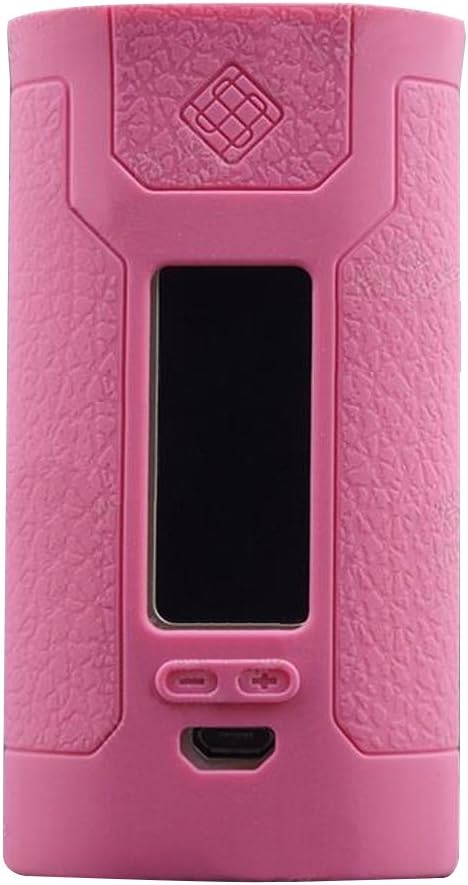 Textured Protective Silicone Cases Wraps for Wismec Predator 228W Mod Kit by SUNME (Pink)