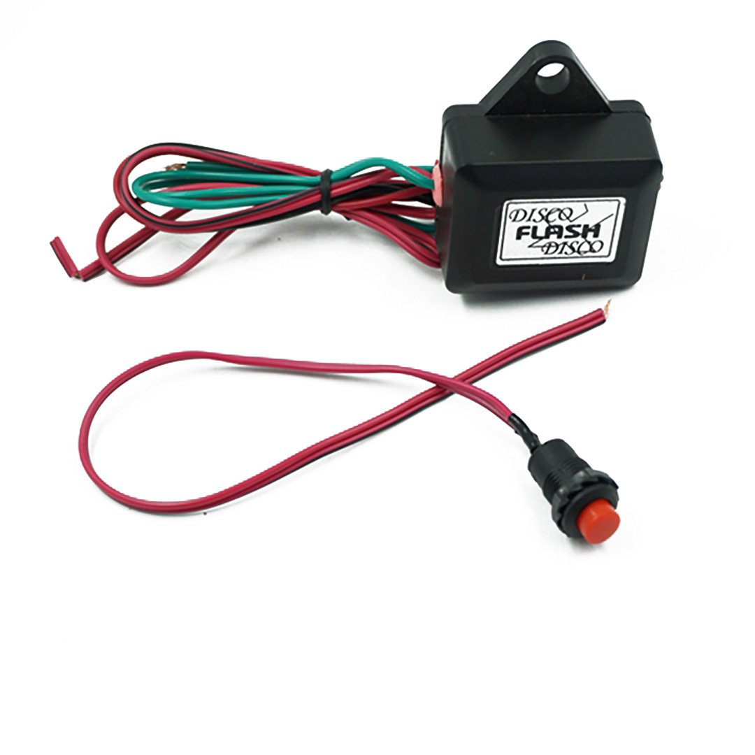 Buy LIWENCU Motorcycle Electric Car Relay Plus Double Flash Switch