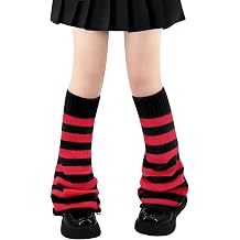 Leg Warmers for Women Girls Japanese Style Lolita Leg Warmer Long Kawaii Knit Socks Gothic Harajuku Leg Cover Stocking