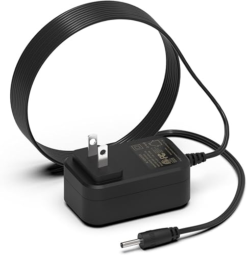 Cable de alimentación de cargador de 21 W compatible con Echo Alexa de 1 y 2 generación, adaptador de CA de alimentación de 15 V 1.4 A compatible