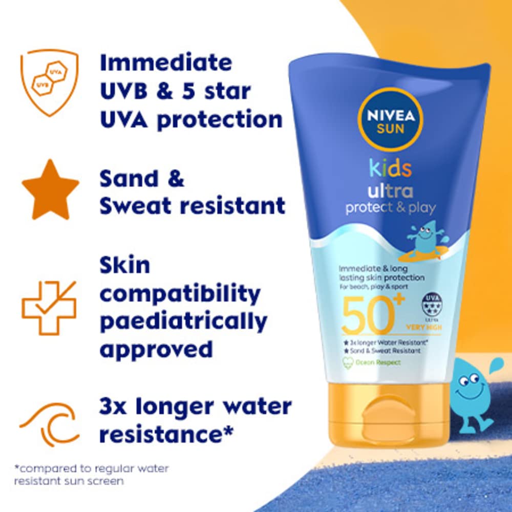 Buy NIVEA SUN Kids Swim & Play // Ultra Protect & Play SPF 50+ Lotion