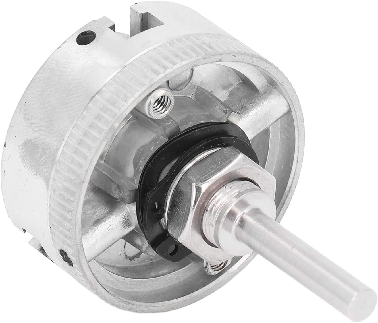 Lathe Chuck Set 3 Jaw Self-Centering Aluminum Alloy With M12x1 Connecting Rod For Adjustable Metalworking Precision Machining