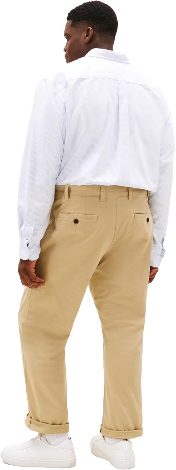 Tommy Hilfiger Men's Big & Tall Stretch Cotton Chino Pants in Classic Fit - Image 4